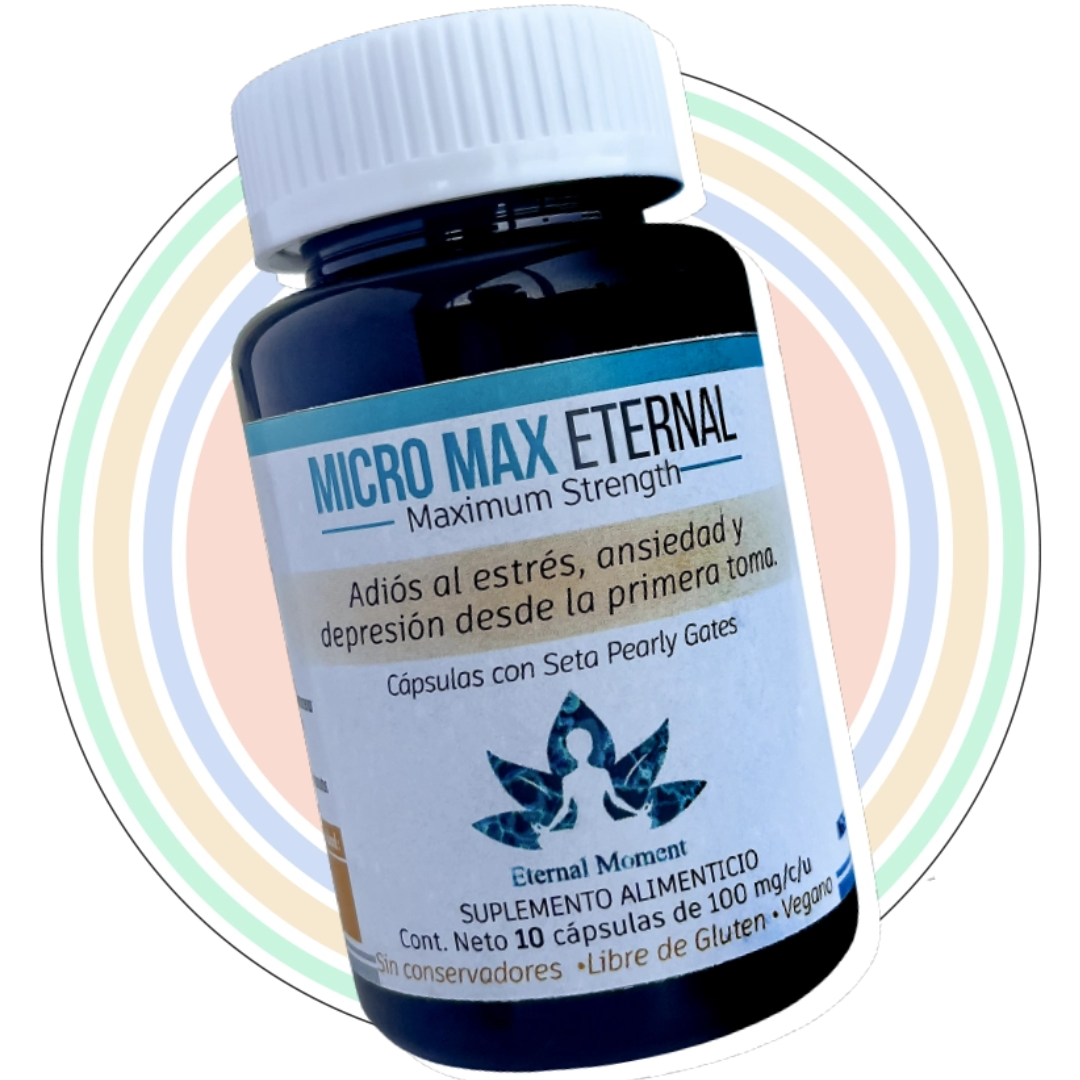 ADIOS AL ESTRÉS, ANSIEDAD Y DEPRESIÓN, 10 capsulas.